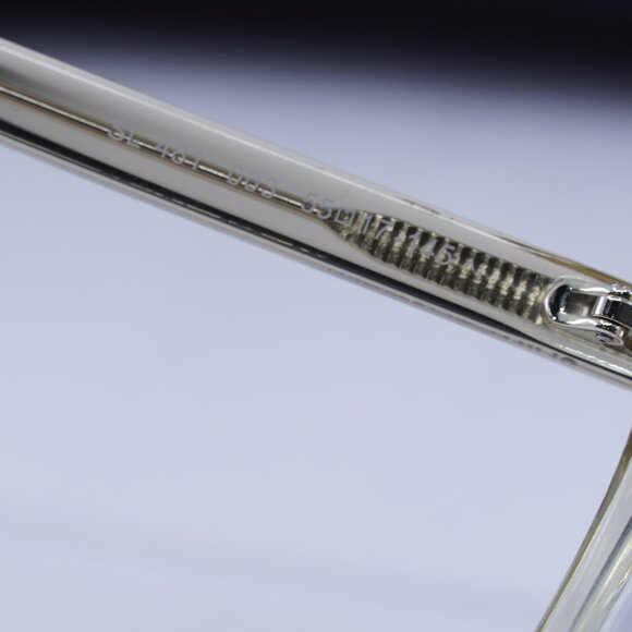 Final Price! Saint Laurent SL481 003 Transparent Yellow Eyeglasses 55mm - Picture 9 of 12